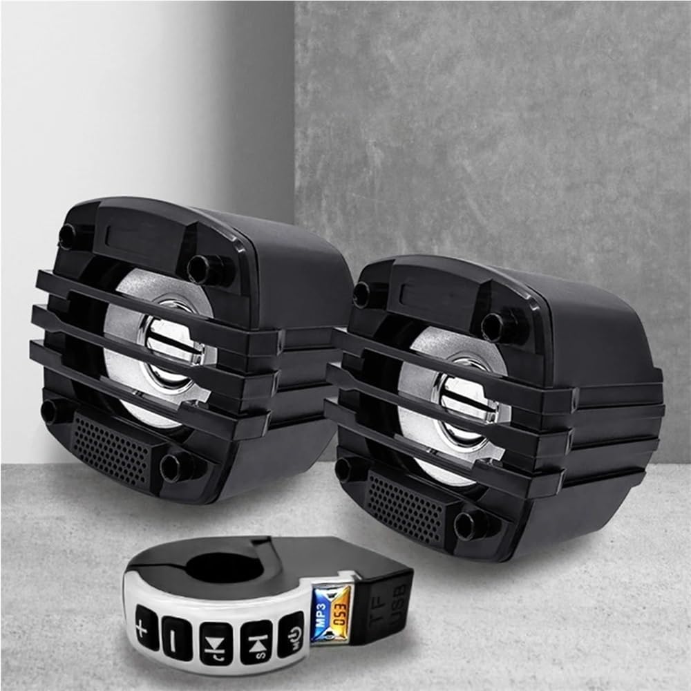 Altoparlante Musicale Per Moto Compatibile Audio Per Ricarica Del | Altoparlante Con Interruttore A Maniglia Supporto Radio FM Manubrio Per Moto Compatibile Audio Per Ricarica Del Telefono