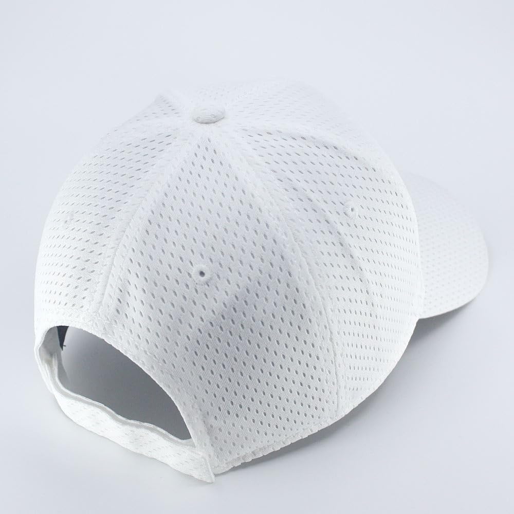 Plain Pro Cool Mesh Low Profile Structured Adjustable Baseball Cap - Image 6