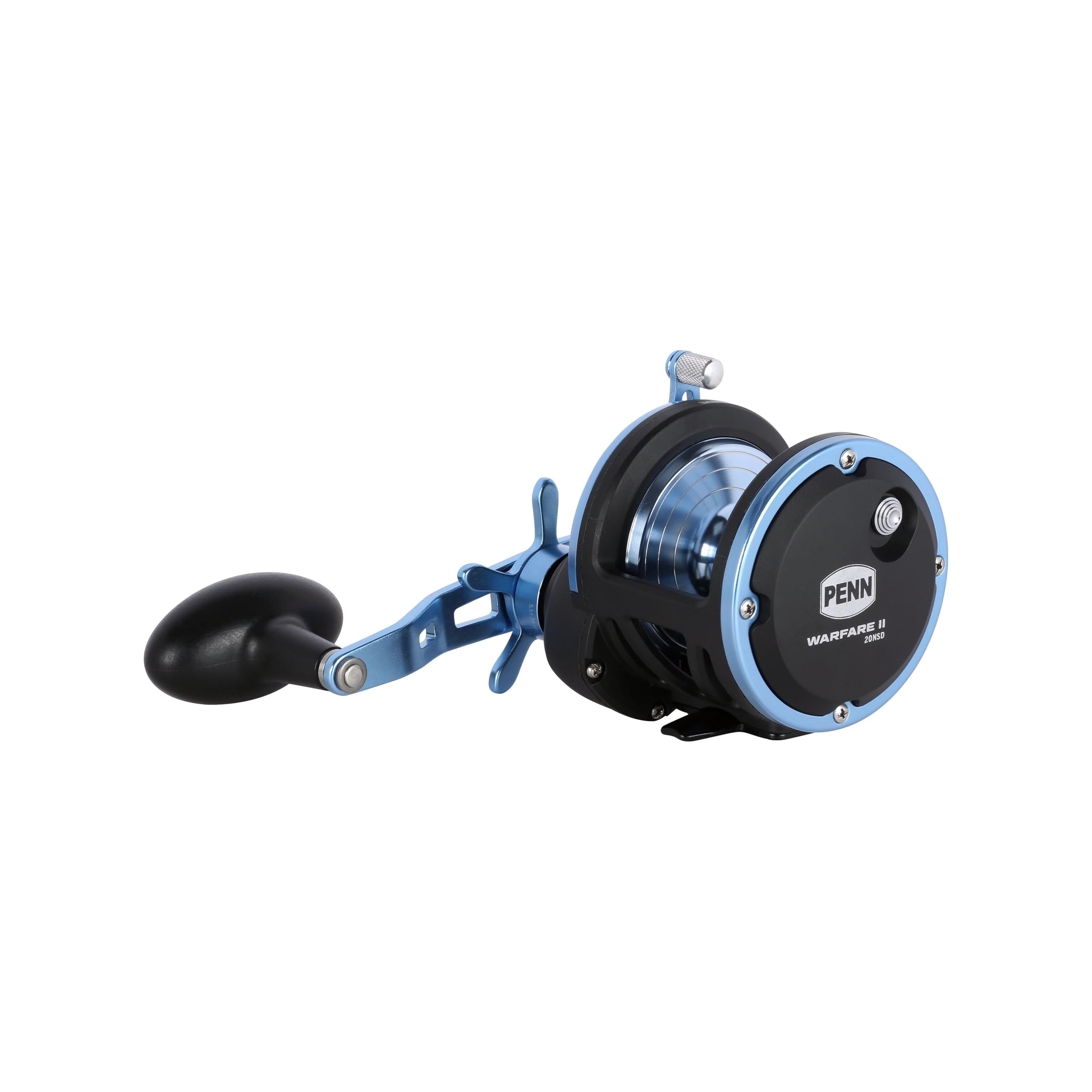 Penn Warfare II Star Drag Conventional Fishing Reel, Size 20N, Graphite Body & Sideplates, Brass Main Gear, HT-100 Drag System, Auto-Engaging Gears : Sports & Outdoors