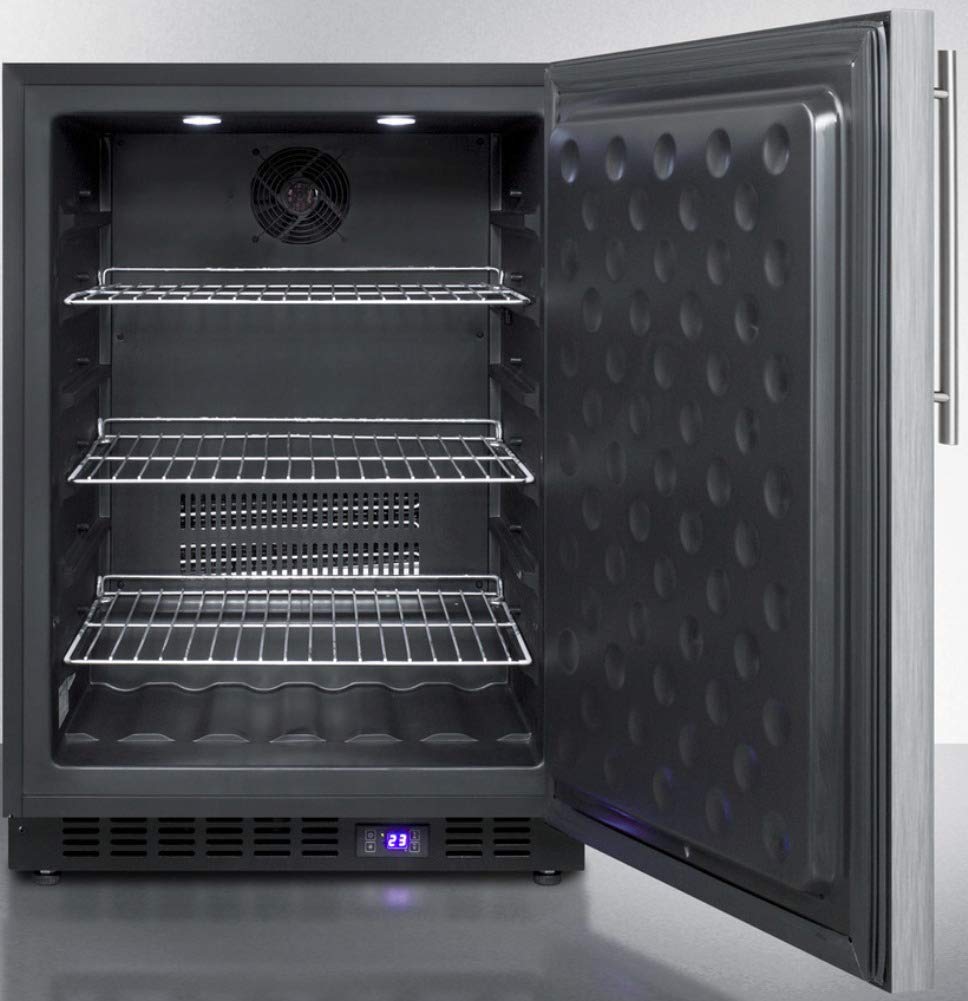 Summit SPFF51OSSSHV Outdoor Undercounter Freezer, Stainless Steel on Fridge.com