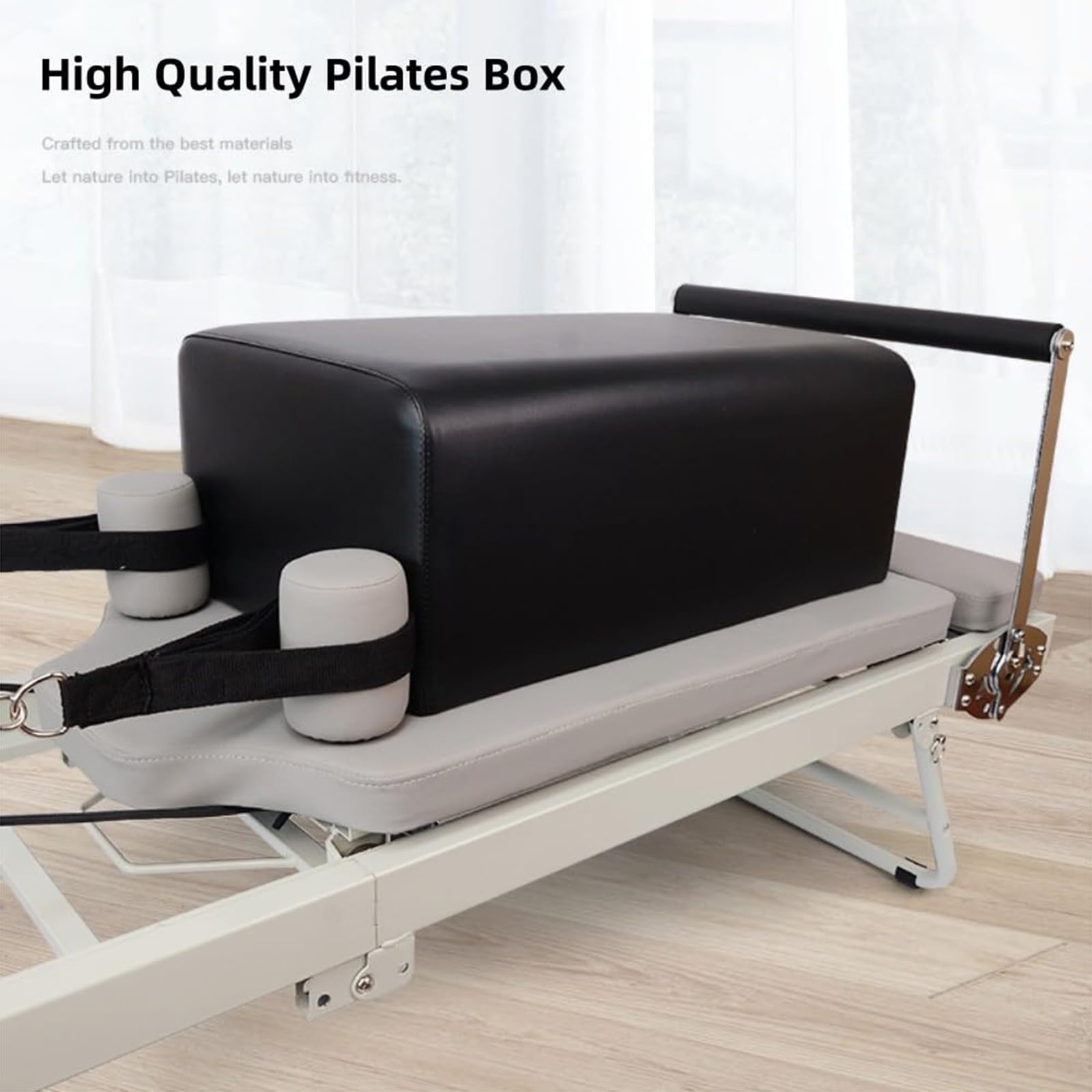 Pilates Reformer Box, Pilates-Zubehör, Pilates-Box, Reformer-Zubehör Für Übungen Zur Verbesserung des Bewegungsbereichs,001
