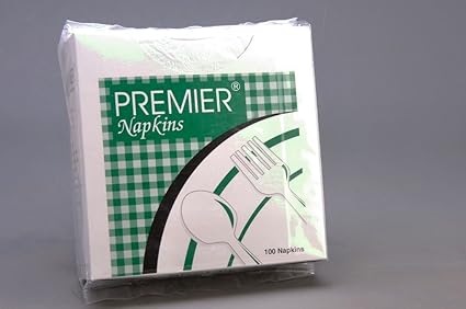 Premier Napkins (NP) 100 Pulls 1 Ply Box