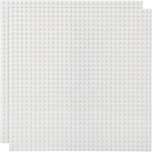 Miniatura 25 de Lekebaby - Placas base clásicas para construcción de ladrillos 100% compatibles con las principales marcas de placas base de 10.0 x 10.0 pulgadas