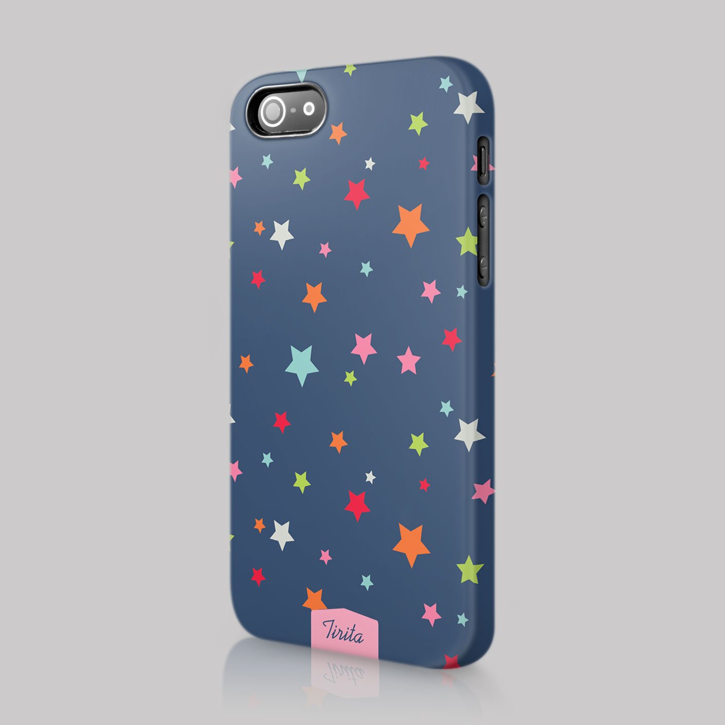 Tirita Phone Case Compatible with iPhone 5 / 5s / SE 2016 Hard Cover Stars Sky Colourful