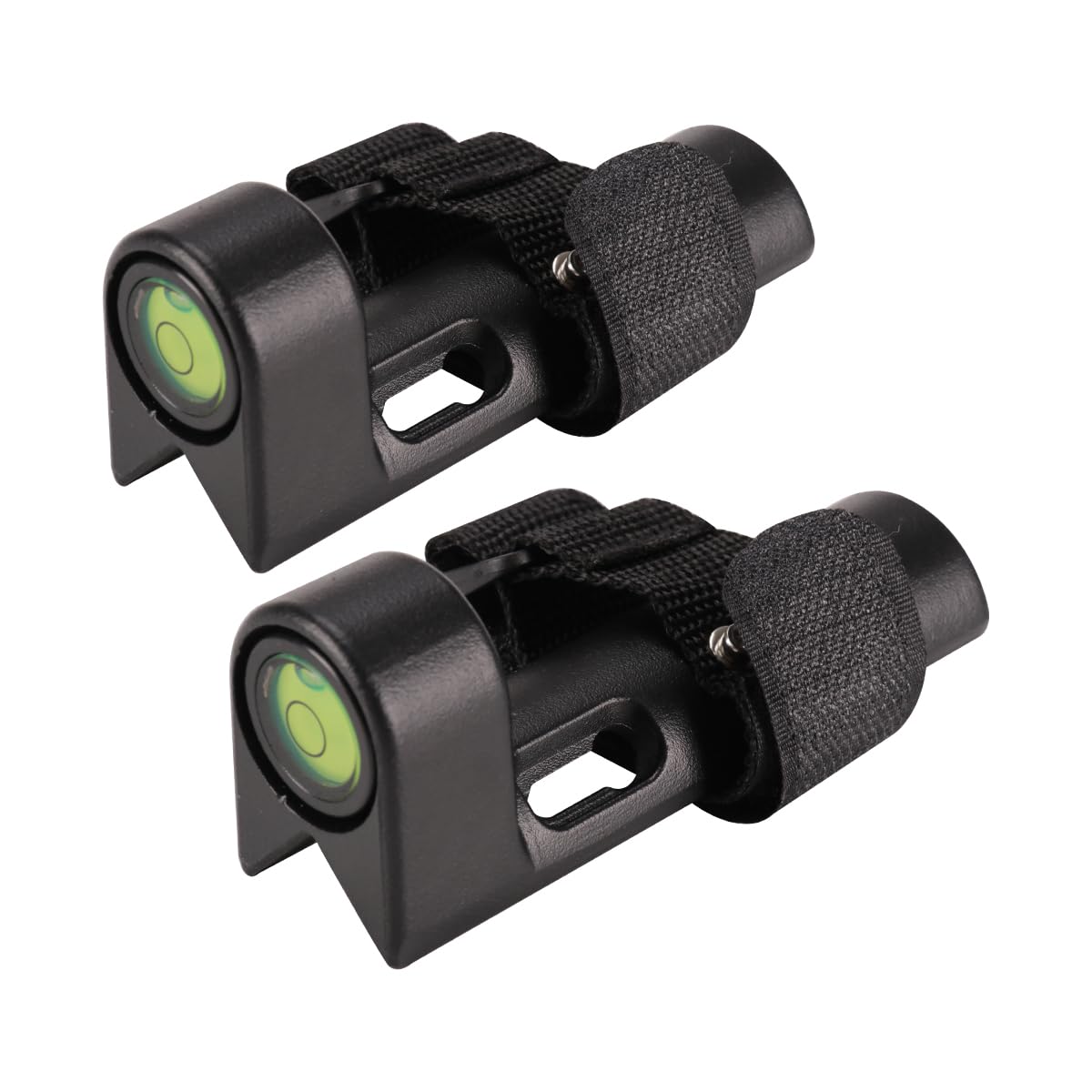 Mountlaser Strap-on Right Angle Bubble Level, 2pcs Grade Rod Level