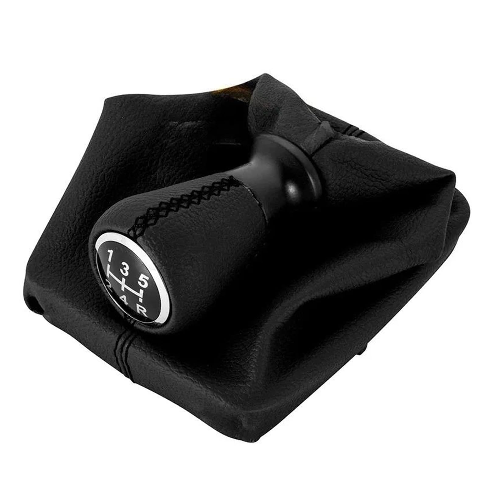 DPEDFVXVMR Gear Stick Head 1PCS for Peugeot 206 406 Manual Transmission Gear Shift Knob Gaiter Boot Cover Shifter Handle 5 Speed Replacement Gear Knob