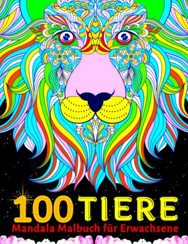 Malbuch Waldtiere – 100 Detailreiche Motive Zum Ausmalen Für Kinder & Erwachsene, Mit Tierinfos, XXL-Format