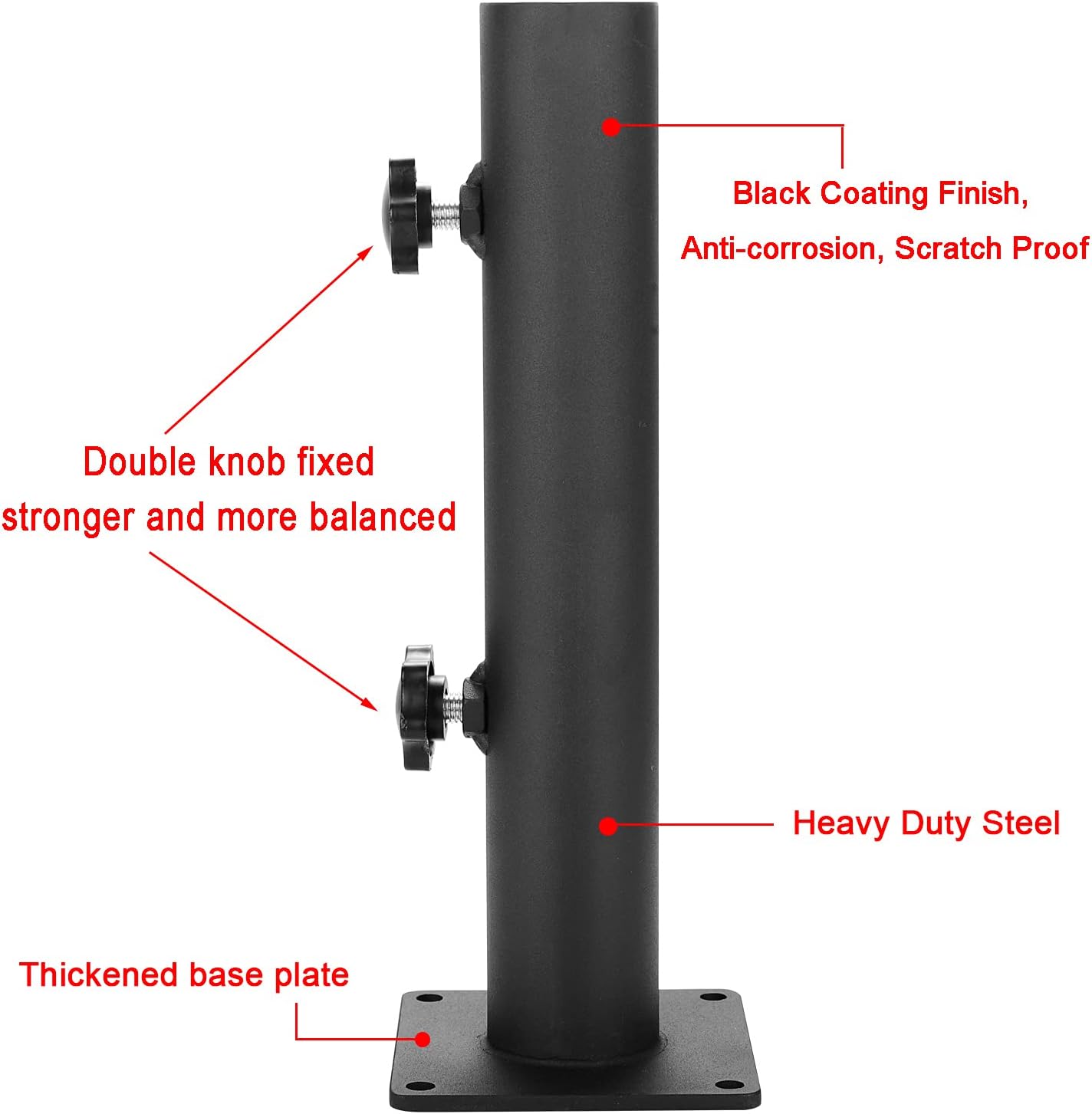 Buy VANROUG Patio Umbrella Bases Heavy Duty Umbrella Holder Outdoor