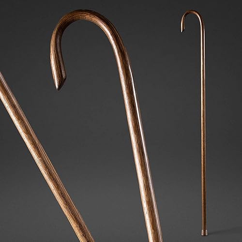 Miniatura 6 de Brazos - Bastón de senderismo para hombre y mujer, hecho a mano con madera ligera