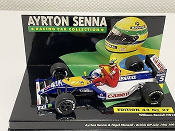 【レア】ミニチャンプス　1/18 ウィリアムズ FW14 マンセルライドオンセナ レア】ミニチャンプス 1/18 ウィリアムズ FW14 マンセル