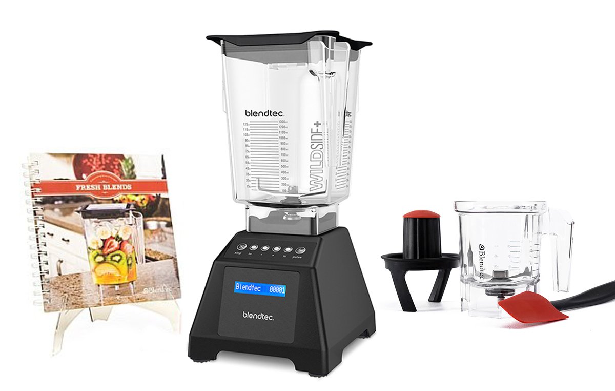Blendtec Total Blender With Wildside Jar And Mini Twister Jar