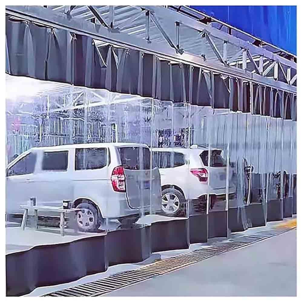 HeavyDu Industrial Wash Bay ains 2,2 x 4 m, ochrona prywatności do myjni samochodowej i panelu Ga C, podział do użytku przemysłowego i łatwy do włożenia
