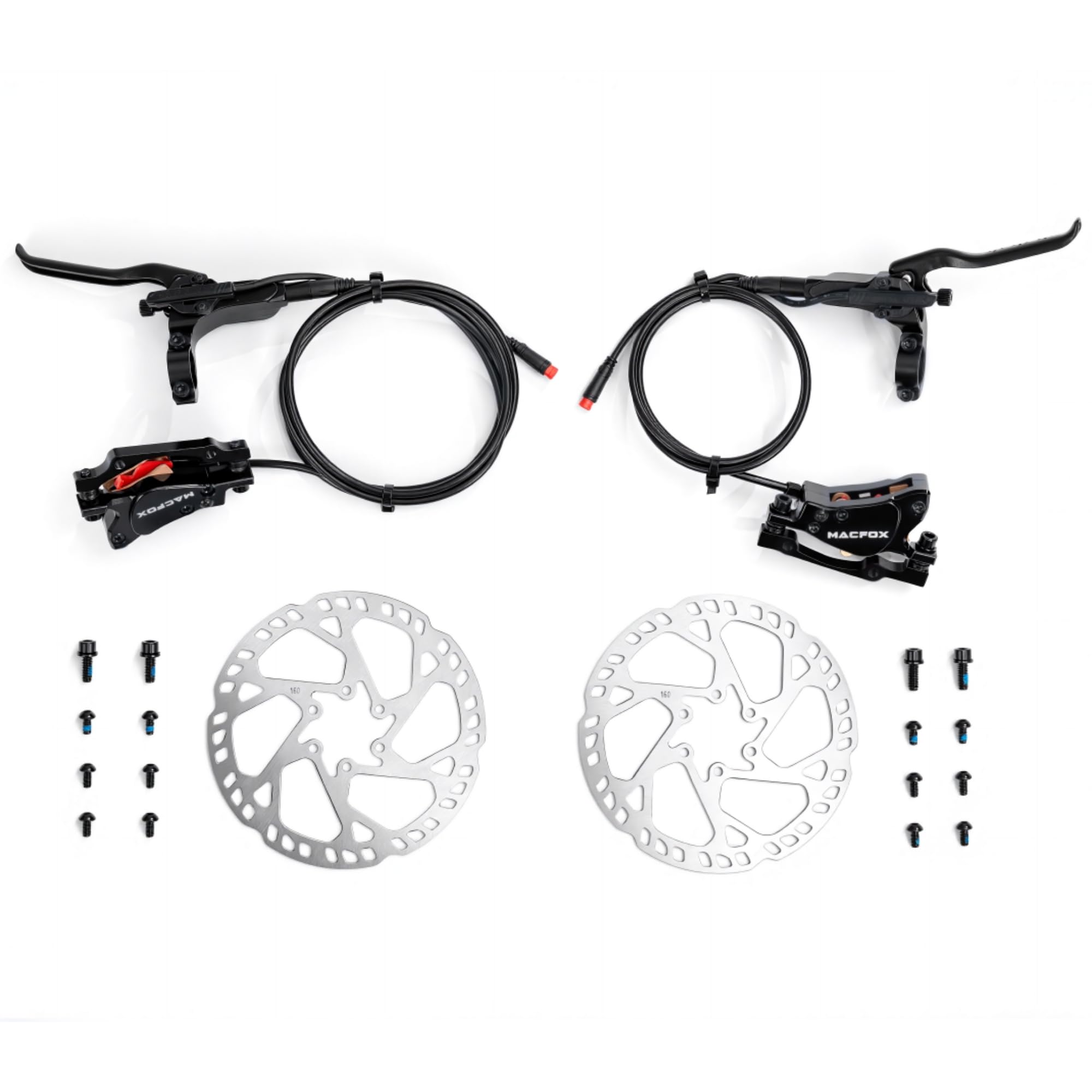 Photo 1 of MACFOX M16 E-Bike Hydraulic Disc Brake Set