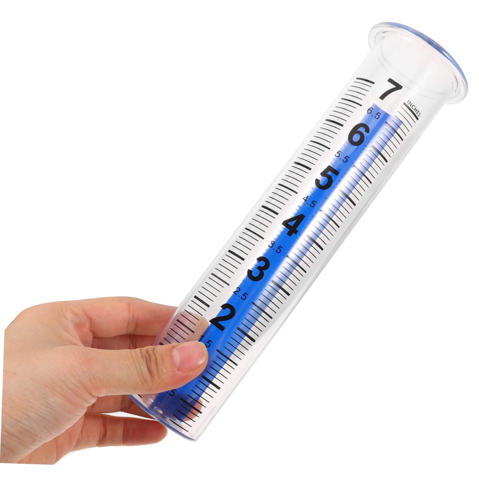 Sosoport 10stücke Transparente Regenmesser Mit Präzises Messrohr Für Niederschlag Gartenbedarf Und Outdoor Nutzung Sicherem Für Genaue Wassermessung