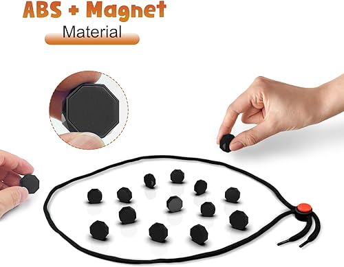 Miniatura 3 de Juego de ajedrez magnético de batalla adecuado para mayores de 12 años, con efectos magnéticos, juego de ajedrez educativo, juguete sorpresa,