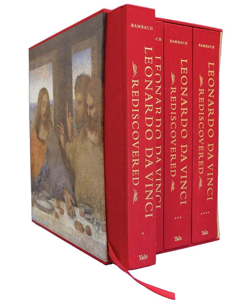 Leonardo Da Vinci Rediscovered livre d'art relié sur le génie de la Renaissance