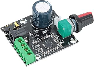 Audio Amplifier Board, Amplifier Board PAM8610 Class D Digital Audio Amplifier Board 15W + 15W Dual Channel DC 12V, Digital Audio Amplifier Board Dual Channel 30W, 20Hz-15KHz Dual Channel