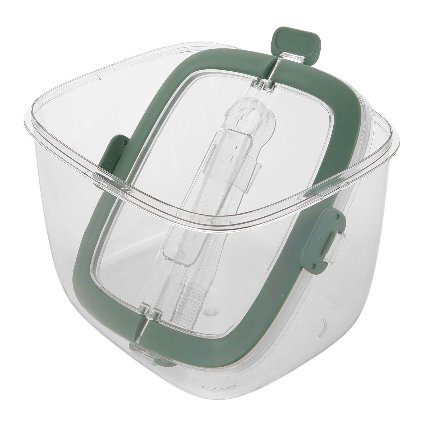 Seau à glaçons portable vert pour vos soirées au bar et au café