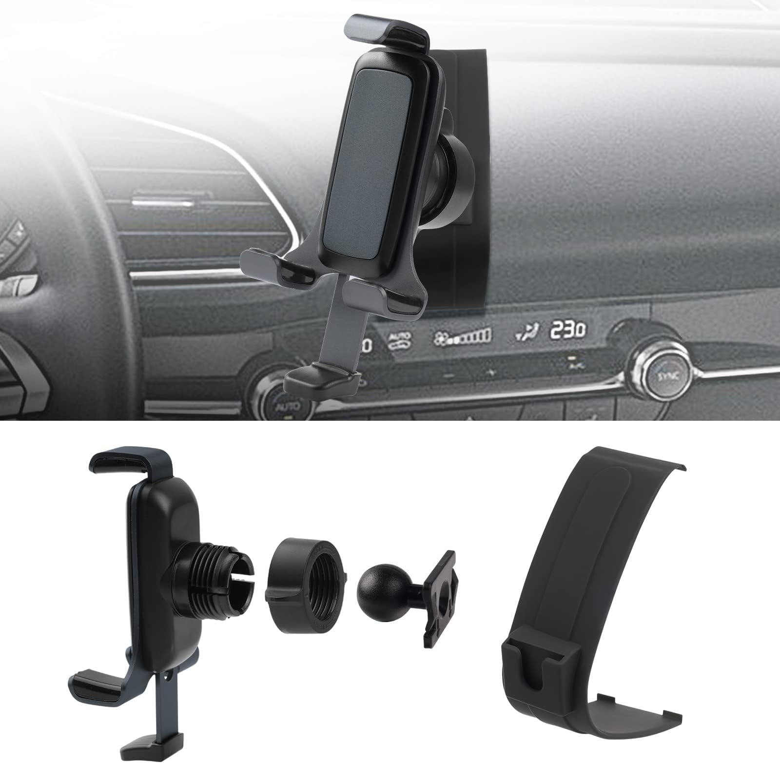 Car Phone Holder for 2019-2023 2024 Mazda CX-30 Accessories Air Vent Cell Phone Mount Handsfree Thick Case Friendly Car Mount for 4-7 inch Phone Stand