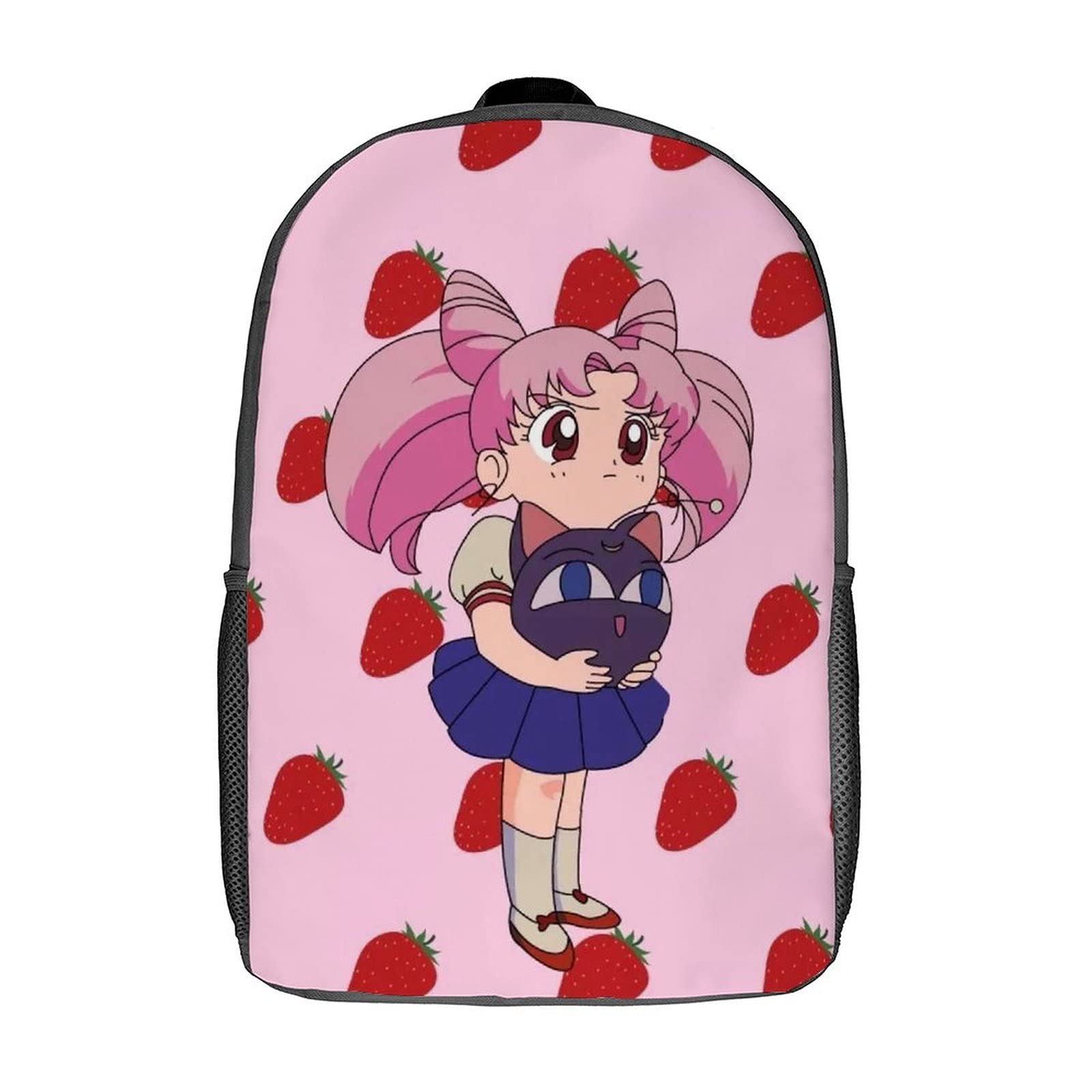 Sailor Moon Backpack, Lightweight Multi-Function College School laptop Bookbag 17 Inches