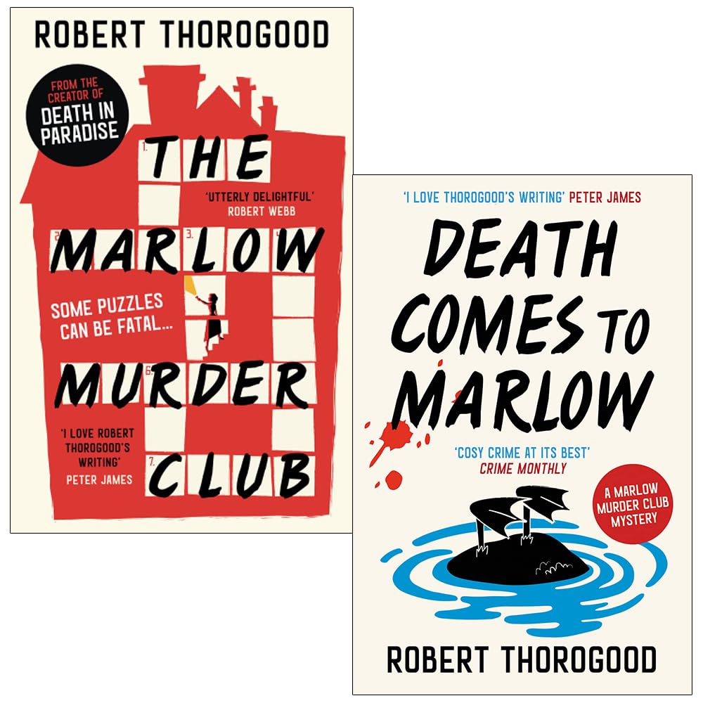 The Marlow Murder Club Series Collection 2 Books Set By Robert Thorogood (The Marlow Murder Club & Death Comes to Marlow)