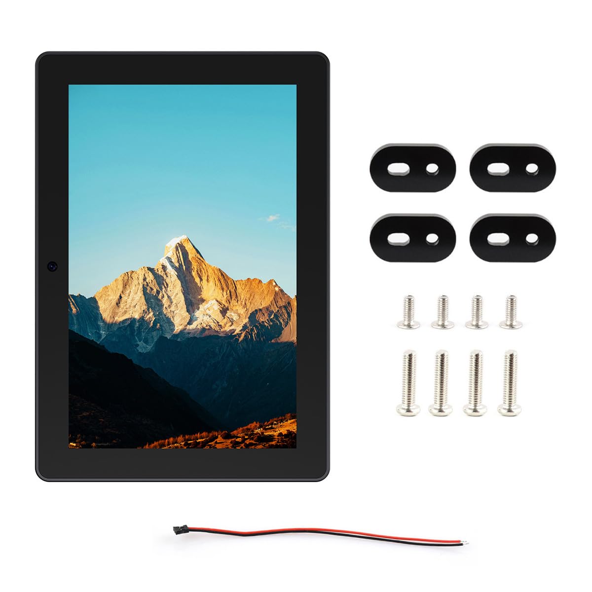 KLAYERS La placa de desarrollo ESP32-P4 viene con pantalla táctil HMI todo en uno de 800 x 1280, táctil de 10 puntos, micrófonos duales, altavoz, W-F6 y BT5.no BAT