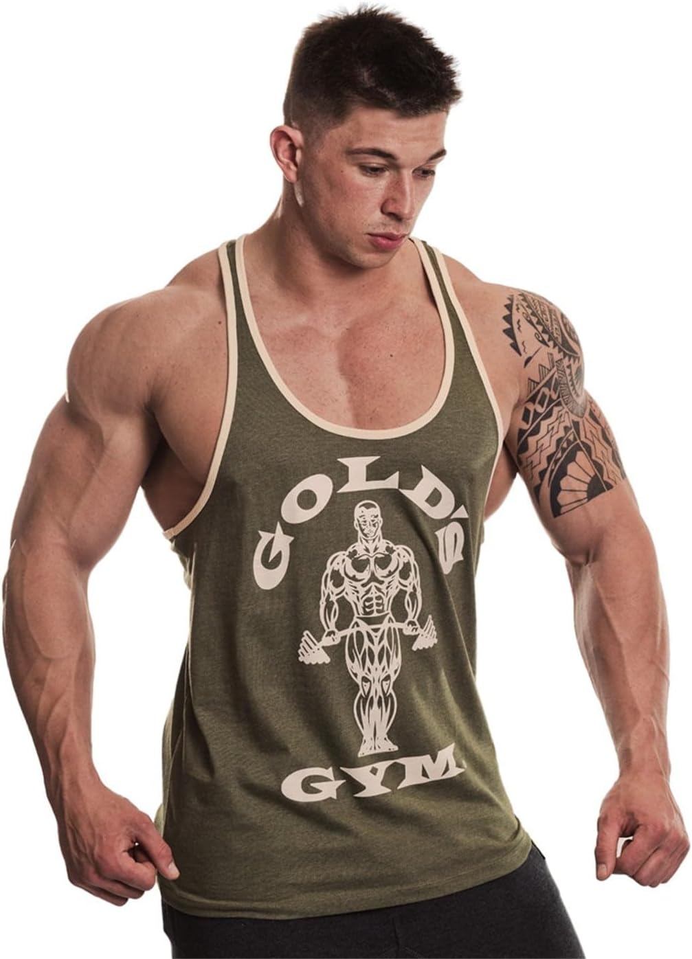 Men's Muscle Joe Contrast Stringer Vest Stringer Vest