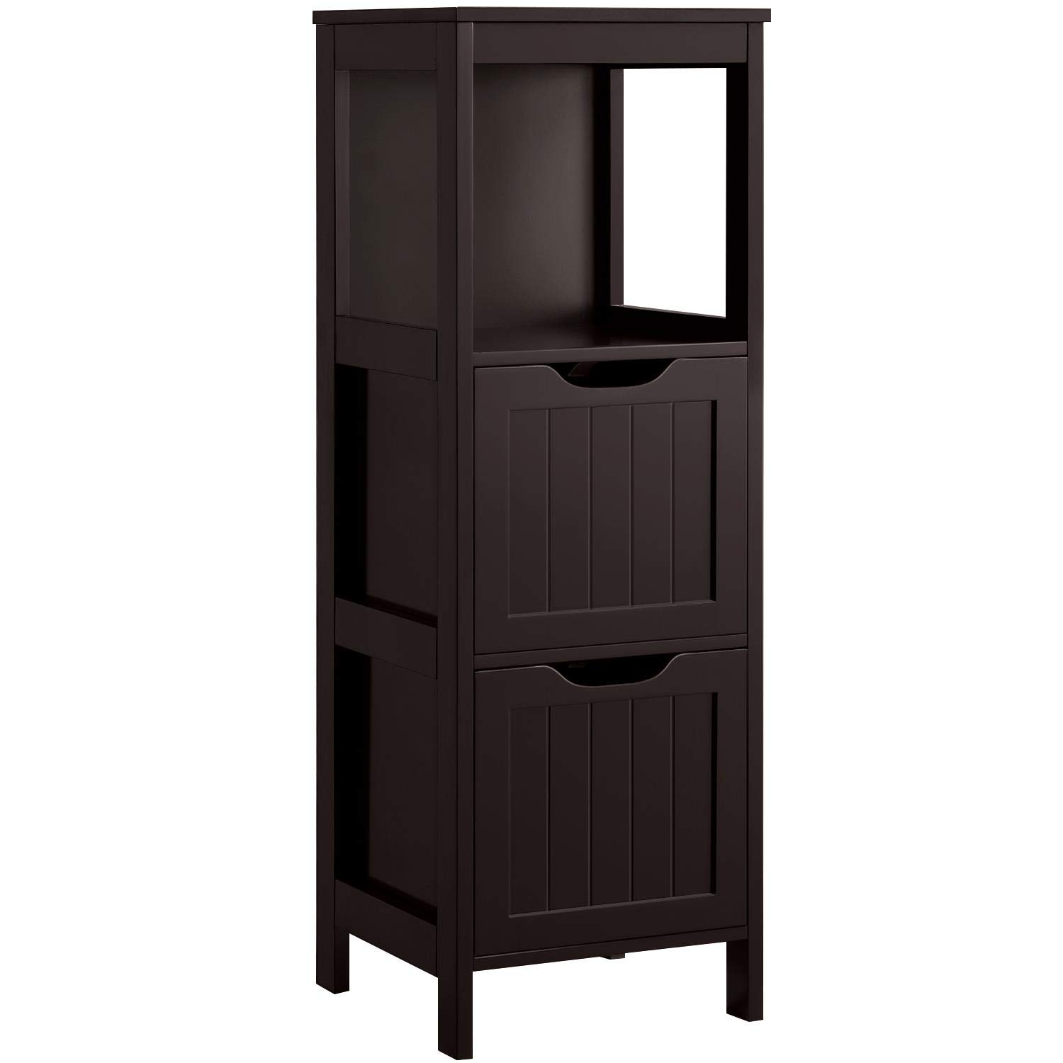 A  storページ Amazon.com: Yaheetech Bathroom Floor Cabinet, Wooden Storage