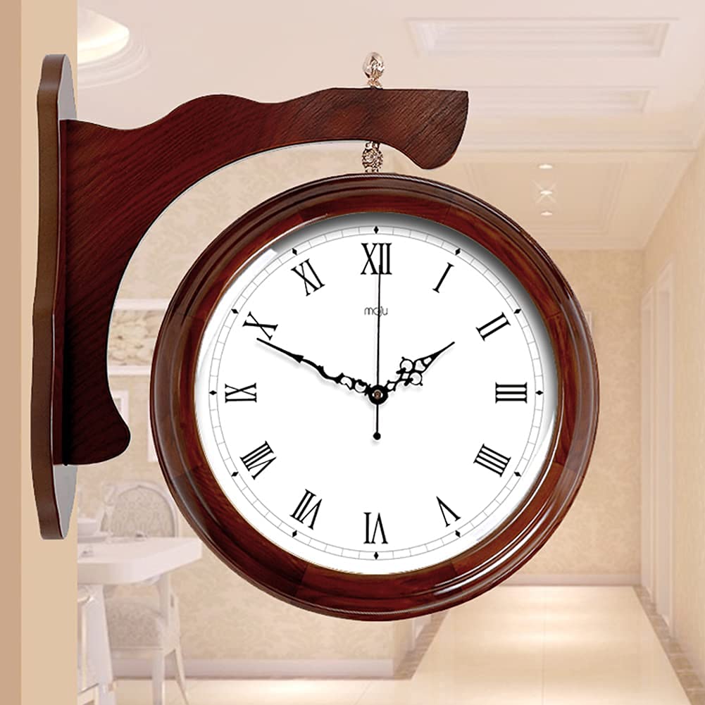 Amazon.com: Wall Clock, Outdoor Garden Double Sided Clock