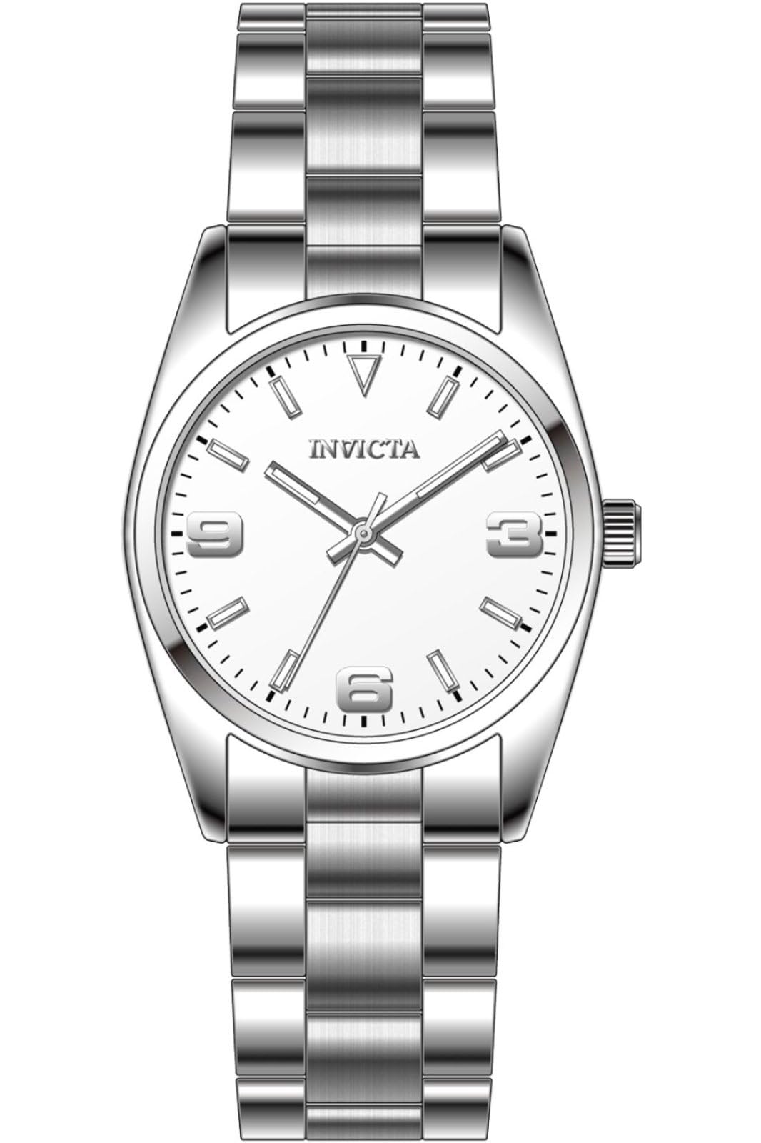 INVICTA Celestial 69181 montre homme quartz 35mm acier classique