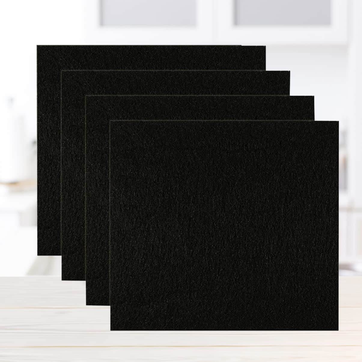 Happyyami 12 STK Kohlefilter Sieb Katzentoilettenfilter nd-Filter katzenstreufilter wechseln Haustierzubehör pet Supplies haustierbedarf Kohle-Ersatzfilter Filterwechsel Holzkohle