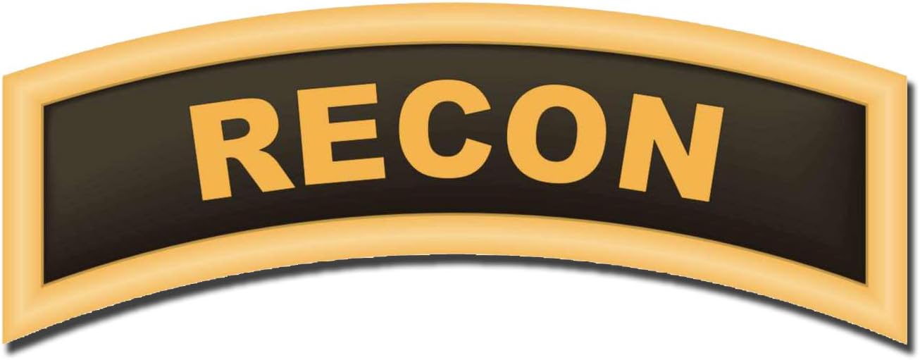 Recon Tab Decal Sticker 3.8"