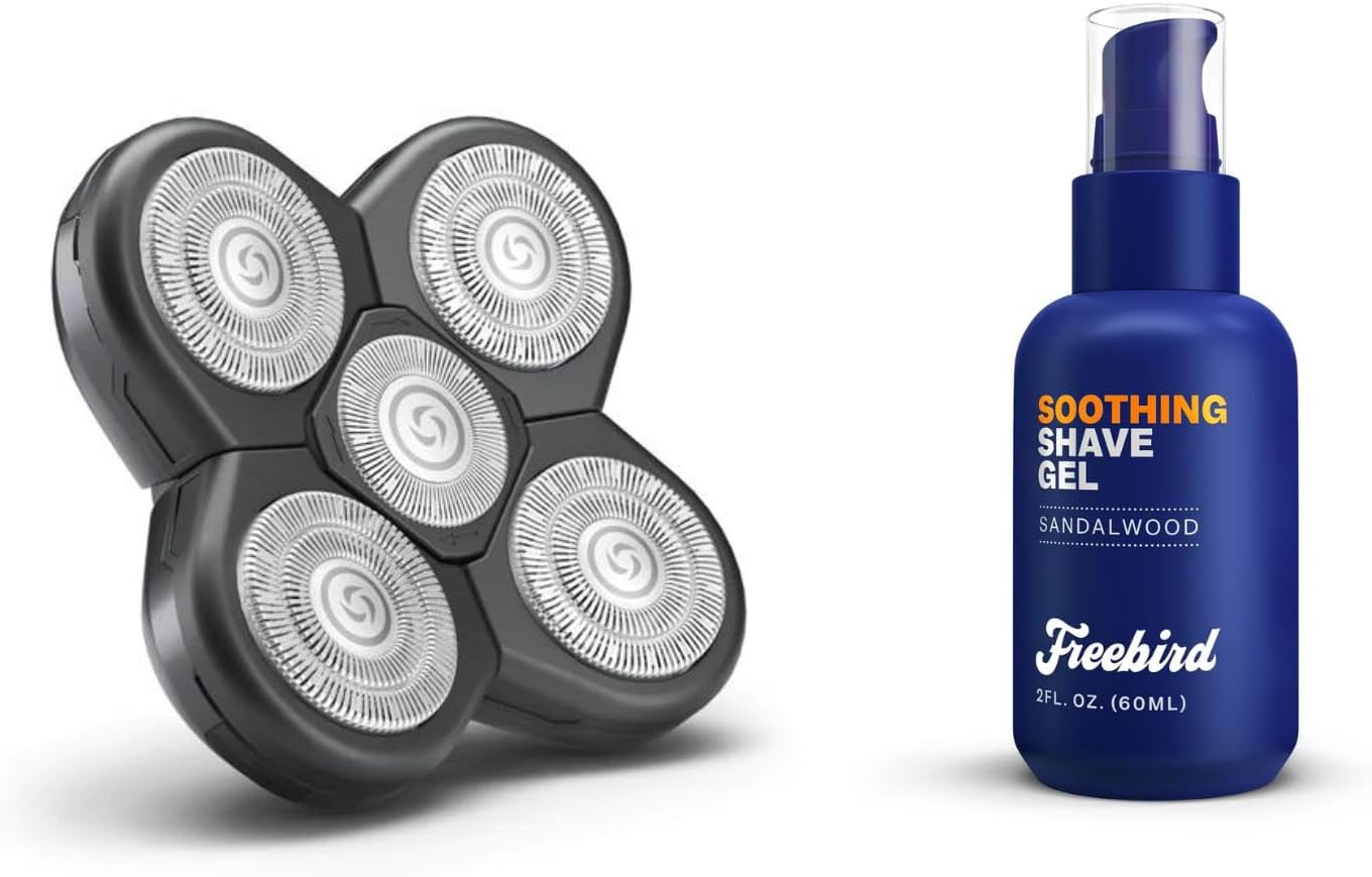 Amazon.com : Freebird FlexSeries Blade Refills and Shave Gel - Ultra ...