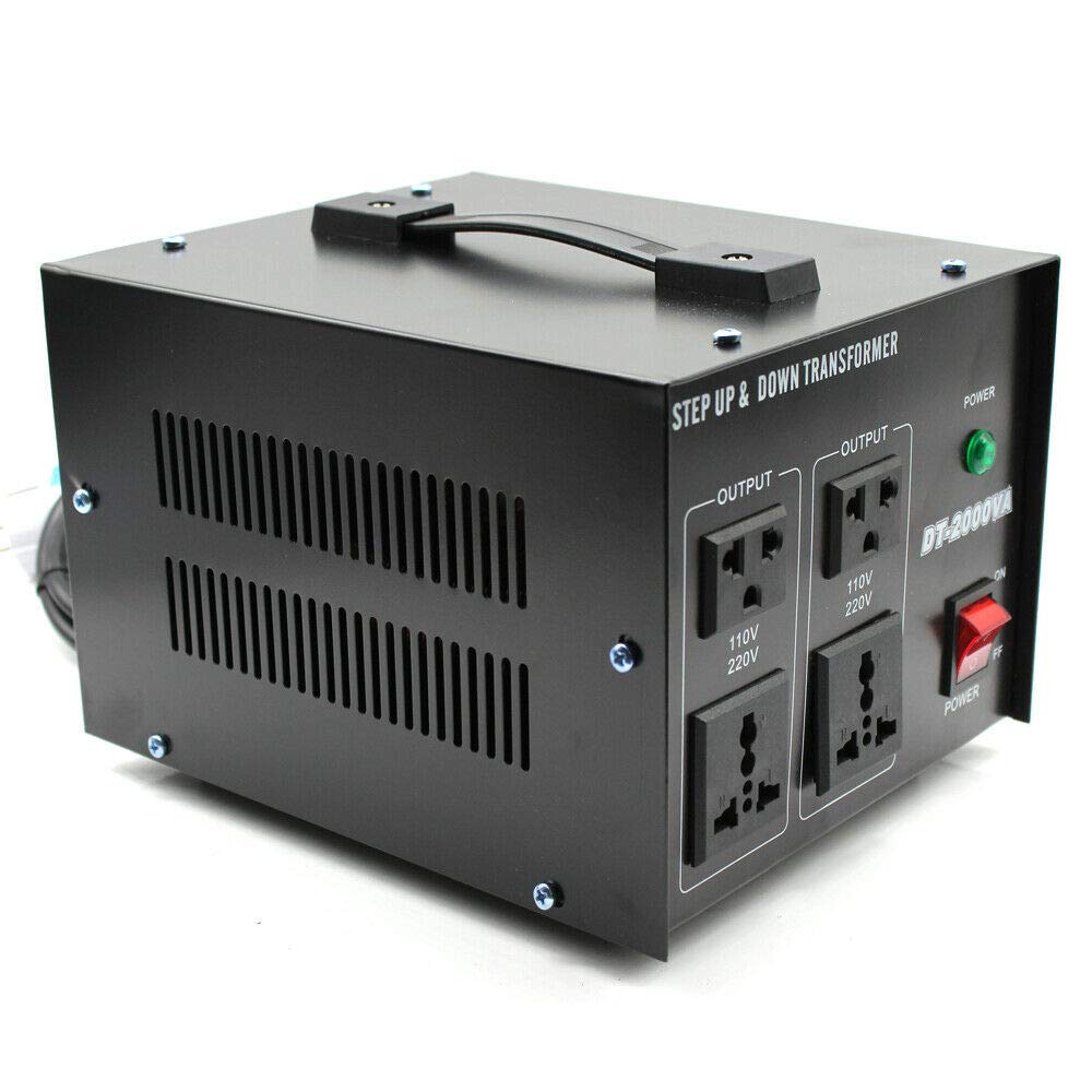 Trasformatore di tensione da 220-230 V a 110 V, 2000 W