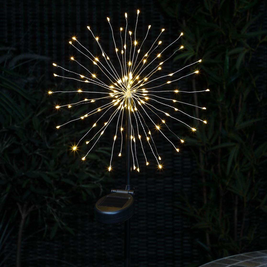 Noma Warm White Firework Lights, Connectable (Set Of 3
