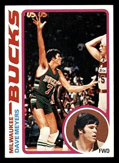 Basketball NBA 1978-79 Topps #8 Dave Meyers EX++ Excellent++ Bucks