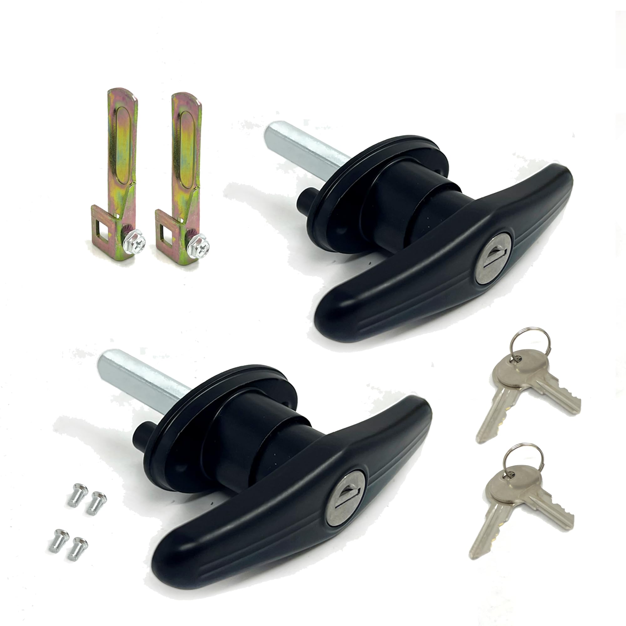 Lepoint 2PCS T-Handle Lock Combo Pack,Clockwise and Counter Clockwise