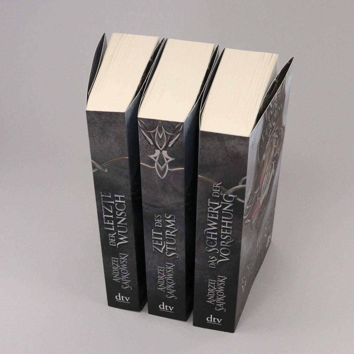 Andrzej Sapkowski - Die Vorgeschichte der Hexer Buchset Band 1-3: Der letzte Wunsch, Zeit des Sturms & Das Schwert der Vorsehung - The Witcher Saga mit exklusivem Lesezeichen für Fantasy Fans