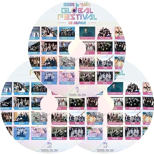 K-POP DVD Music Bank IN JAPAN 2025.12.30 �p�N�{�S�� TVXQ U-KNOW NCT WISH TWS ZEROBASEONE RIIZE NMIXX ILLIT H2H izna KiiiKiii &TEAM KI