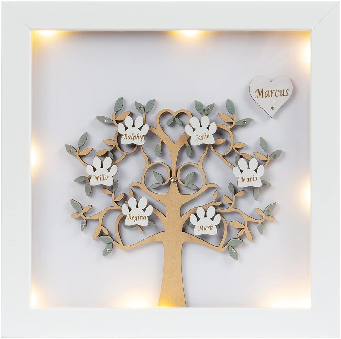 Personalized Family Name Sign,Last Name Sign Established Sign Custom Family Sign Family Gifts for Father Mother (14 names)