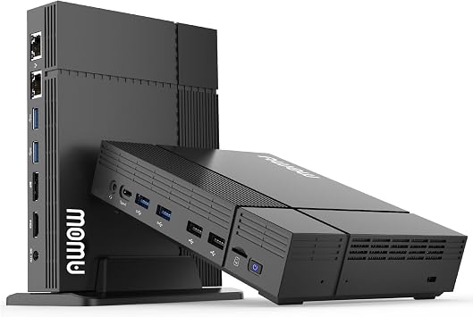 AWOW Mini PC Dual 2.5gb NIC 256GB SSD 8GB DDR4, Intel N5105 Mini Computer Support 4K Triple Display, 6X USB, WiFi 5, AZ51 Micro PC for Business Home Office