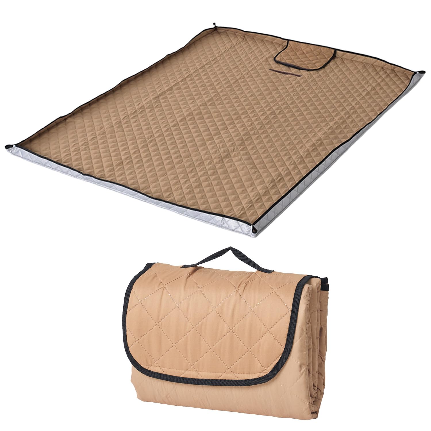 Amazon.co.jp: [山善] フチが自立する レジャーシート 150×200cm 表面
