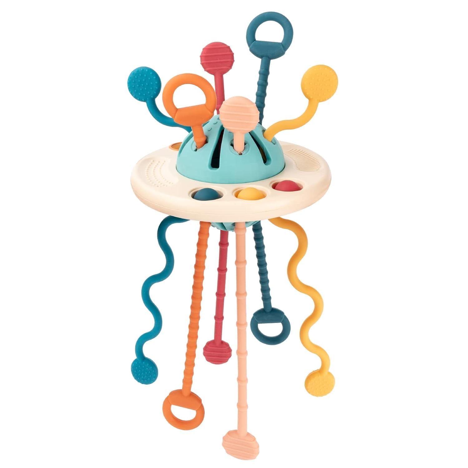 Kipa Gaming Proudly Made in India, Interactive UFO Silicone Pull String Learning Toy for Kids - Baby Sensory Travel and Teething Toys, Ideal for 6-12-18 Months Toddler Exploration (B0CVC2SN9W) Amazon Price History, Amazon Price Tracker