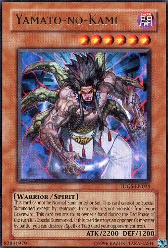 no you yugioh card Amazon.com: Yu-Gi-Oh! - Yamato-no-Kami (TDGS-EN035) - The Duelist Genesis -  Unlimited Edition