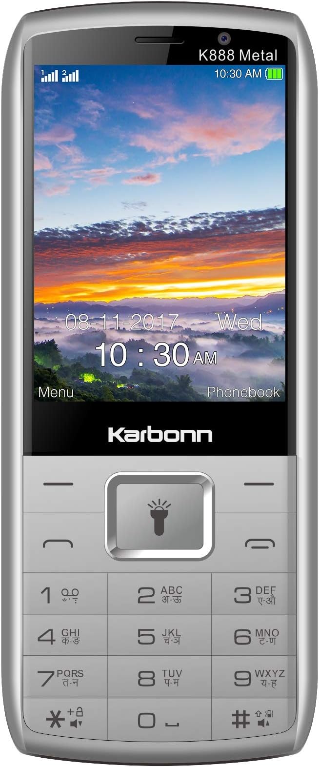 Karbonn K888 Metal (Silver)