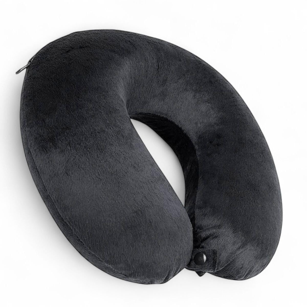 Almofada de Pescoço Travesseiro Cervical Ergonômico para Viagem Micropartículas Descanso