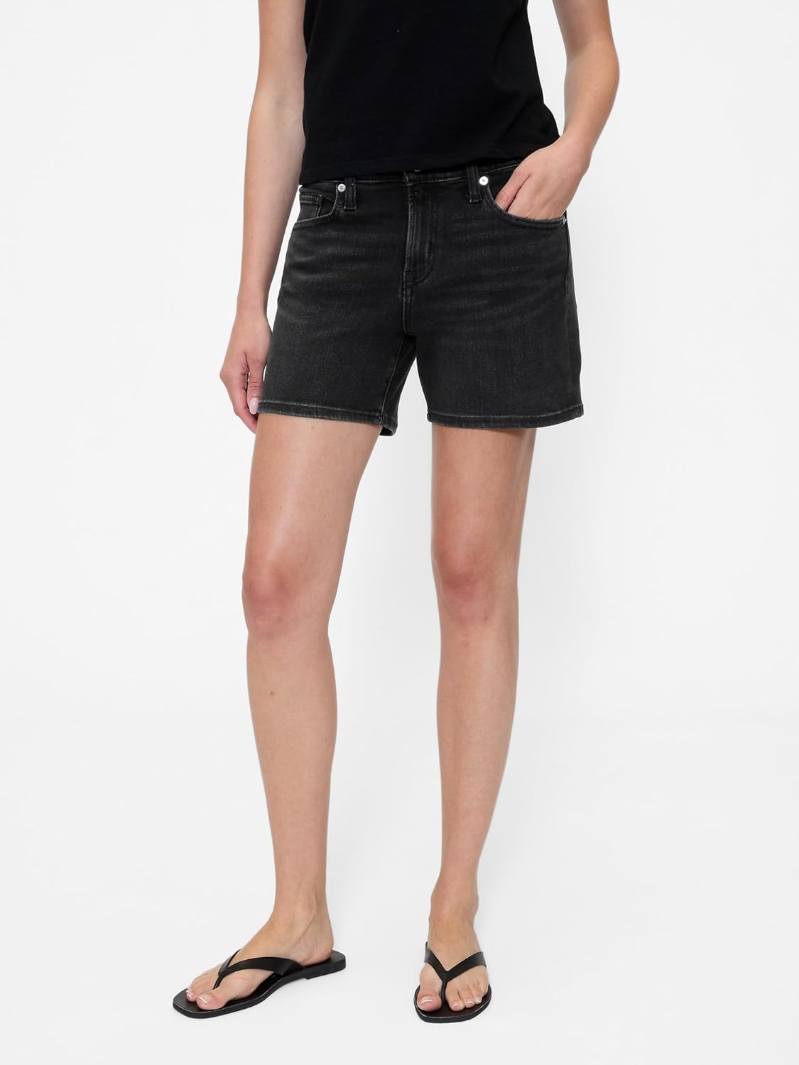Gap Womens 5" Ultrasoft Denim Short - Image 2