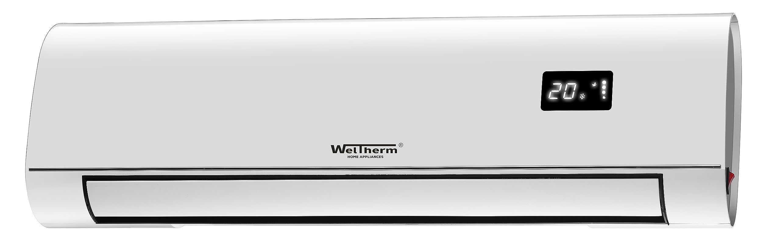 wall mounted fan and heater WM-Aquacedor room heater and fan 2 in 1 with glim LED display 1.5ton| Glim LED Display-image-17
