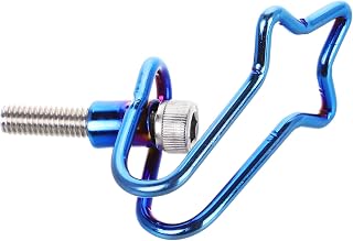 Motorcycle Helmet Hook for Electric Scooters, Blue Aluminum Alloy