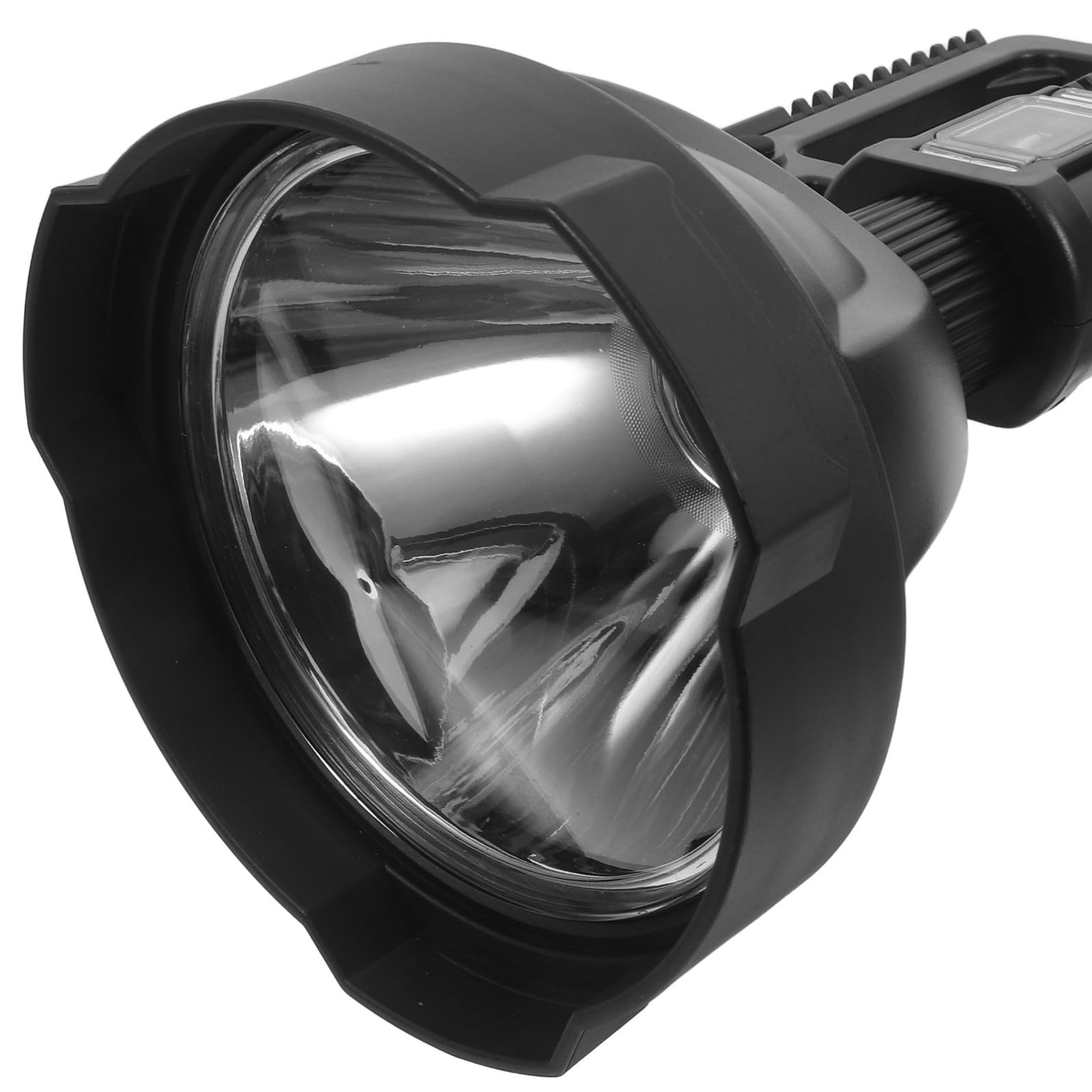 BESTOYARD Torcia LED Ricaricabile P70 Multifunzione Portatile Nero | 8000mah, Design Leggero e Impugnatura Manuale, Uso per Pesca e Emergenze